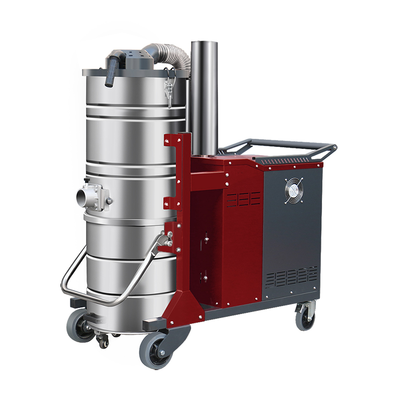 西咸坦洁380V 双桶手动反吹工业吸尘器X8系列
