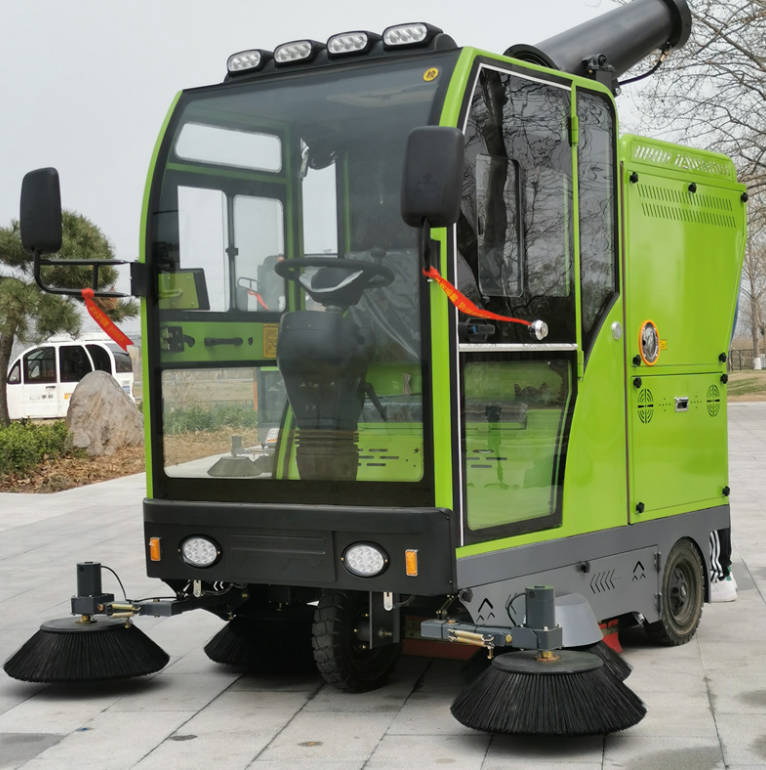 西咸道路清洁广泛应用电动环卫清扫车